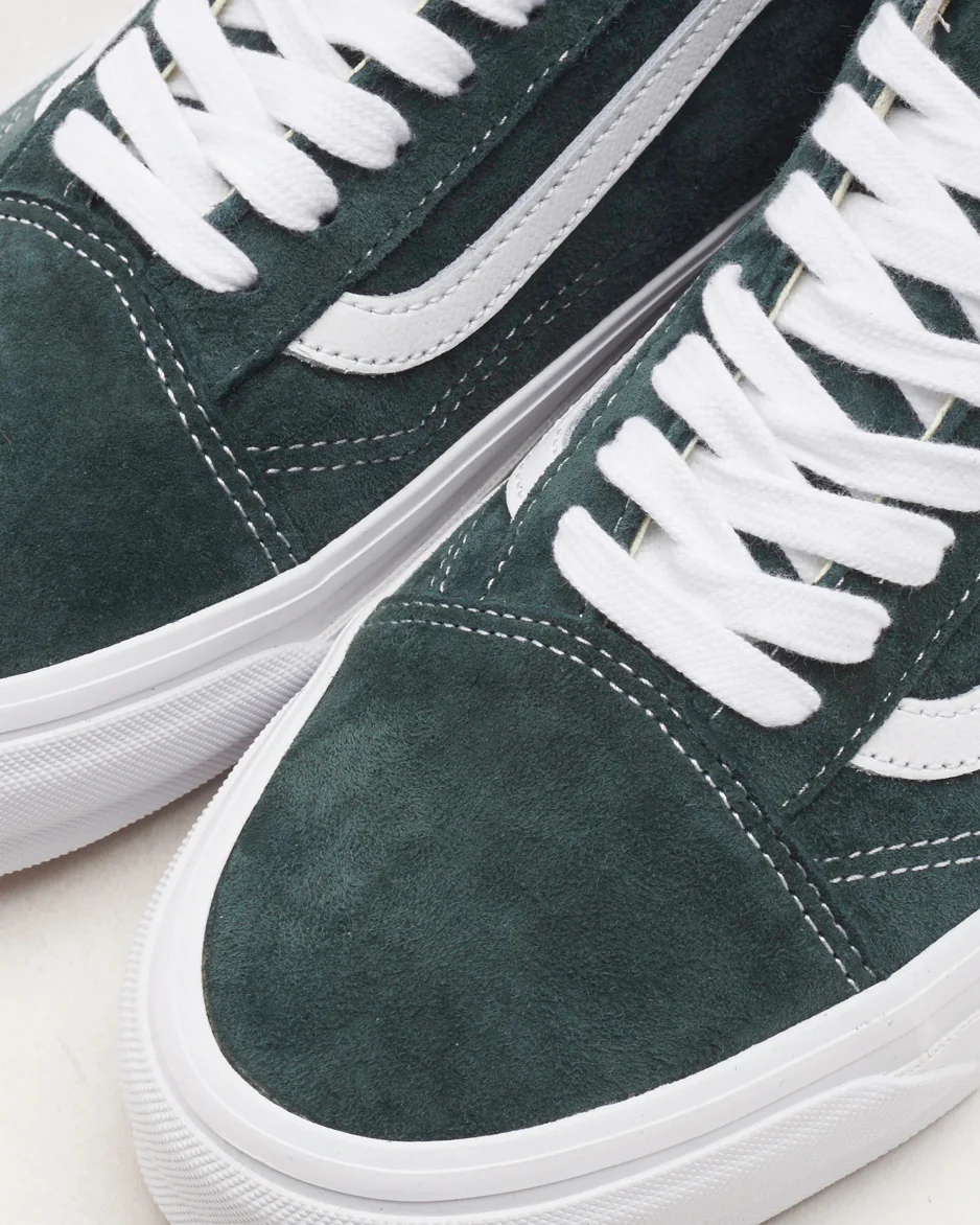 LX OLD SKOOL - PIG SUEDE SCARAB - Image 5