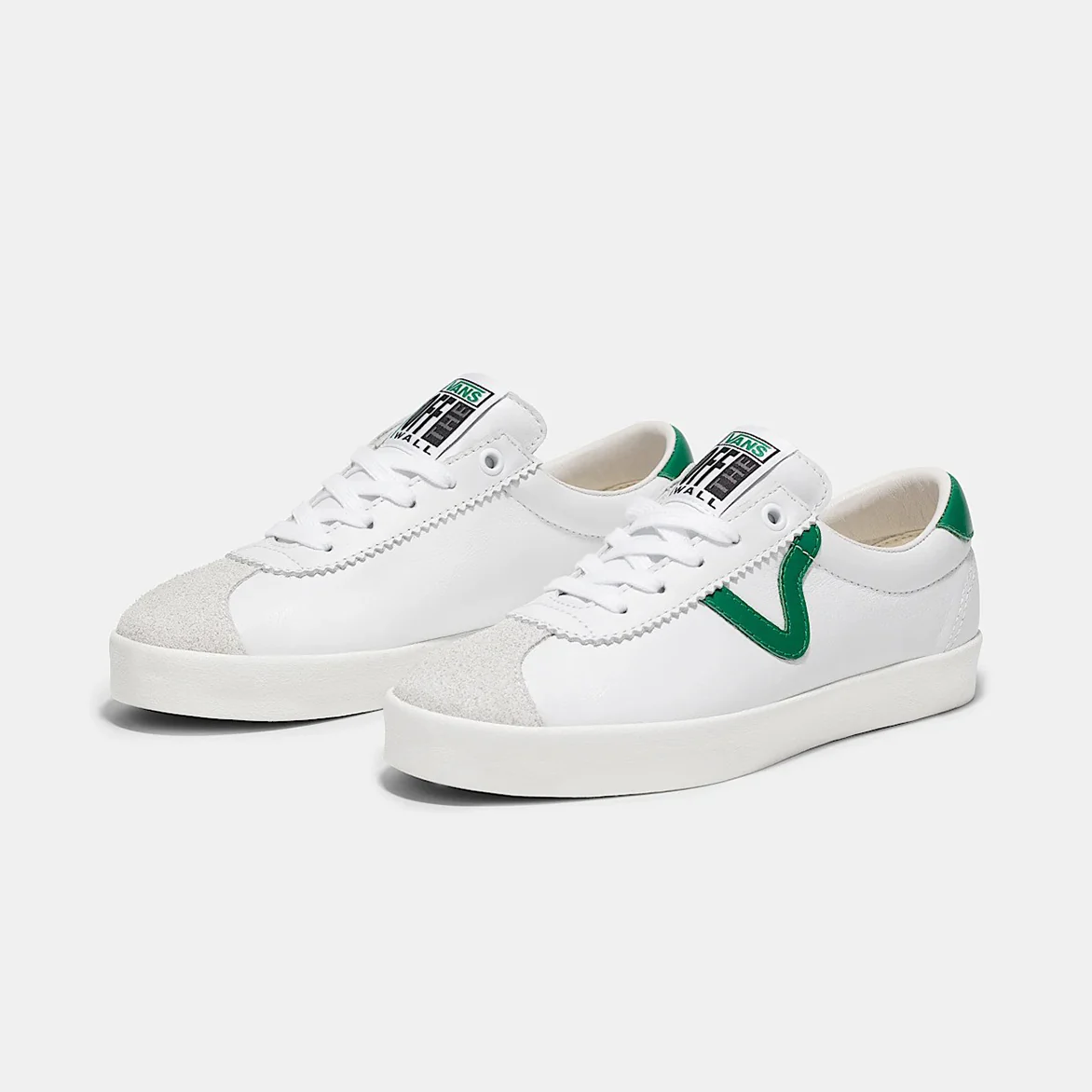 LX SPORT LOW 73 - WHITE / GREEN - Image 2