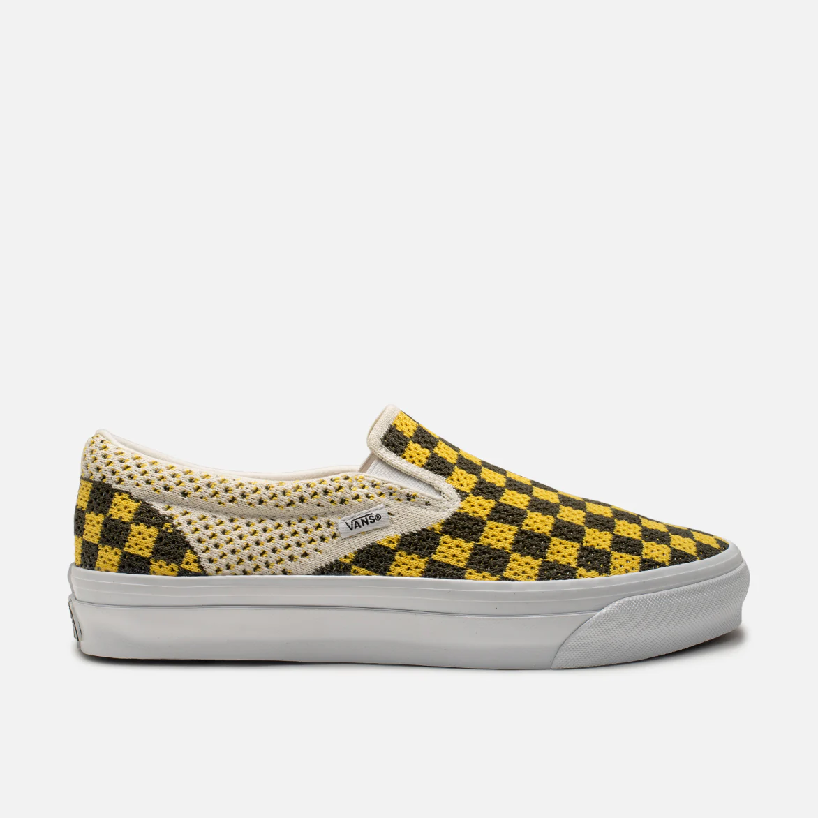 LX CLASSIC SLIP-ON 98 EK "CHECKERBOARD" - BLACK / YELLOW