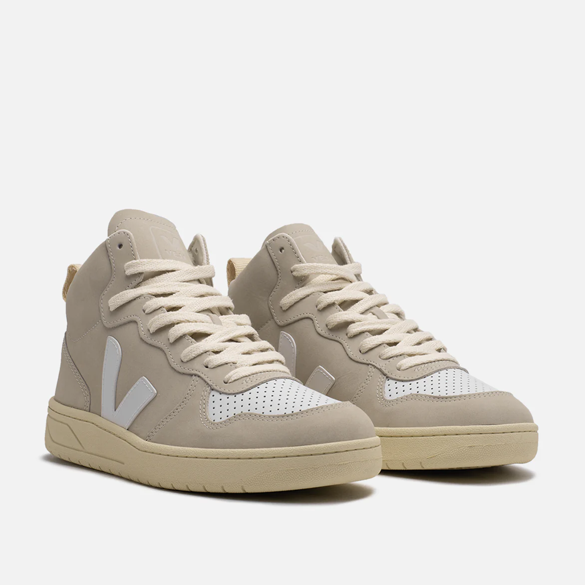 V-15 NUBUCK - NATURAL WHITE - Image 2