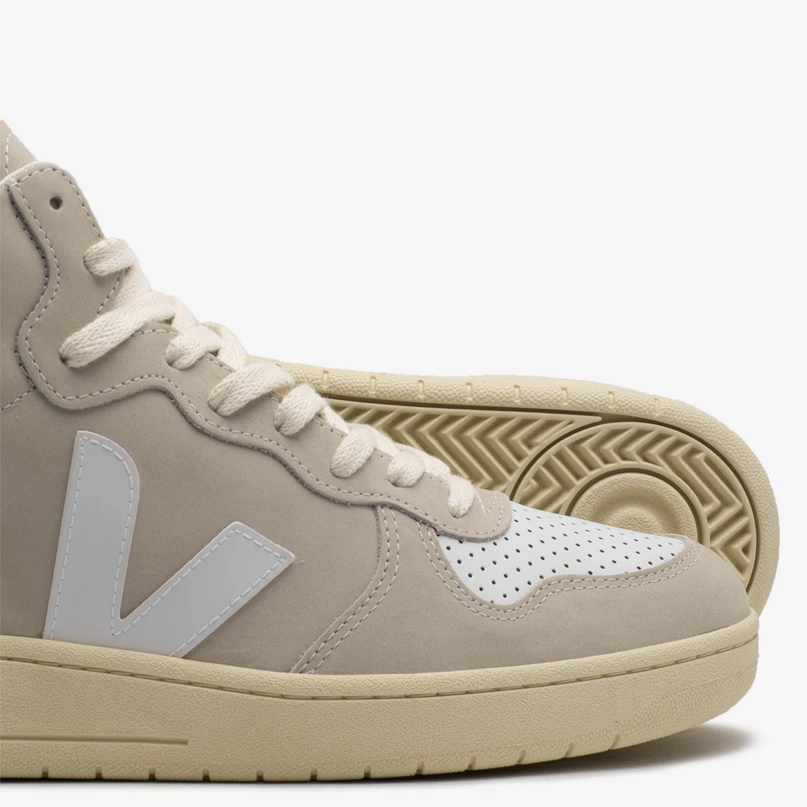V-15 NUBUCK - NATURAL WHITE - Image 4